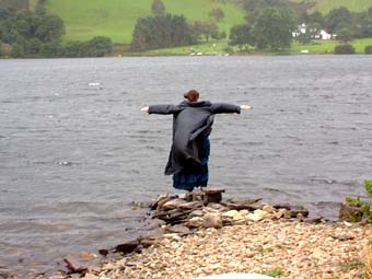Kari by the lake